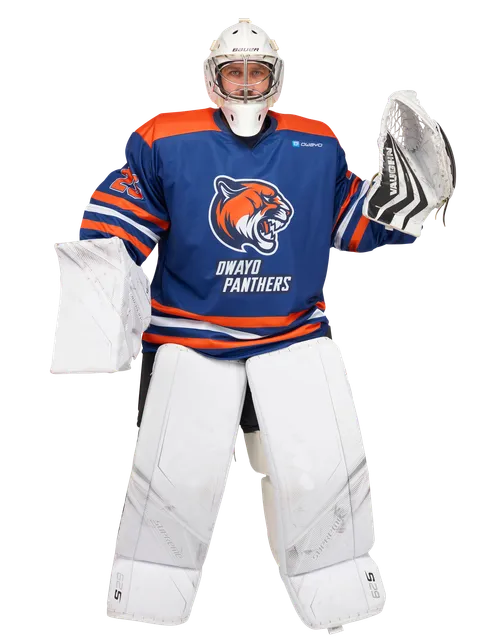  Le modèle mesure 175 cm  cm et porte une taille  Goalie-XL