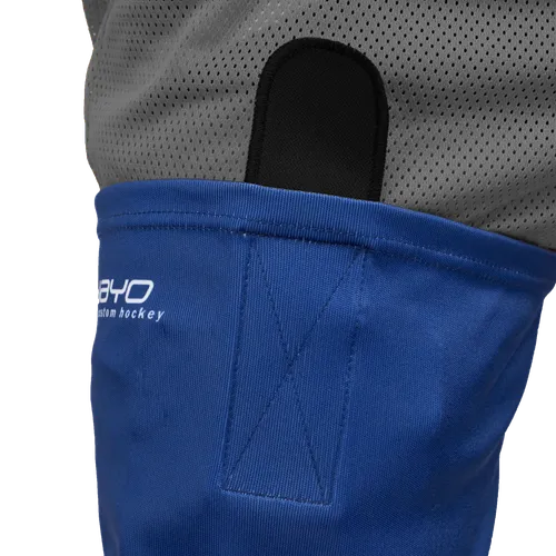 Attaches velcro