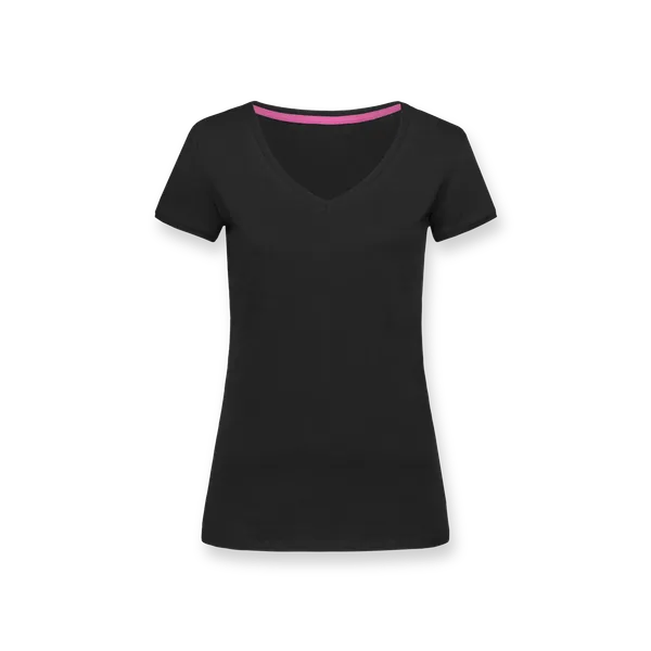 T-shirt Classic femme col V